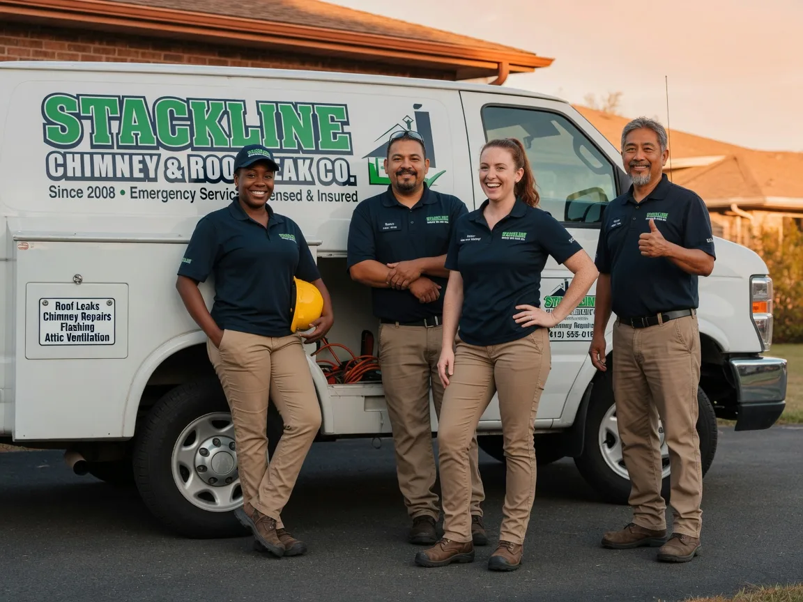 Chimney flashing repair company in Ripley, MS